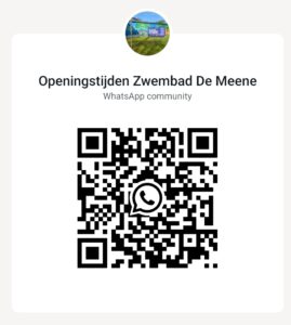 QR-code openingstijden Whatsapp