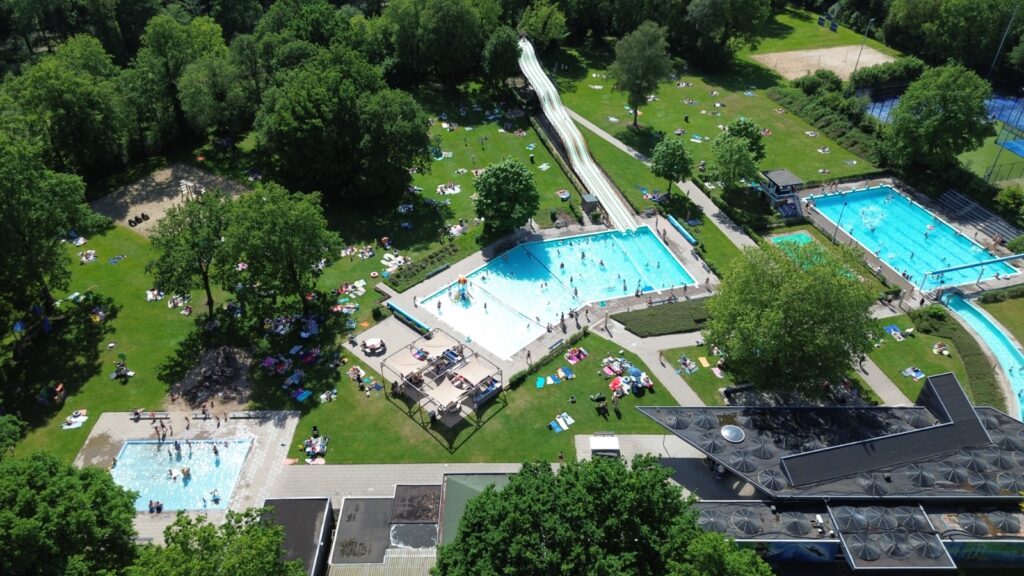 Drone Zwembad De Meene 2