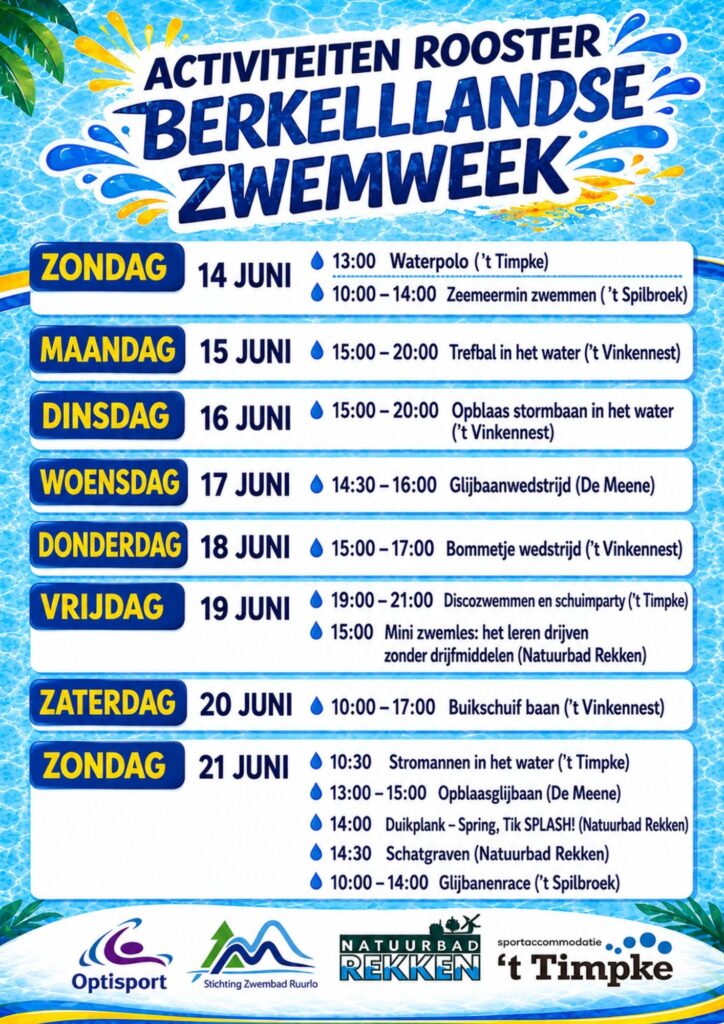 Zwemweek 2